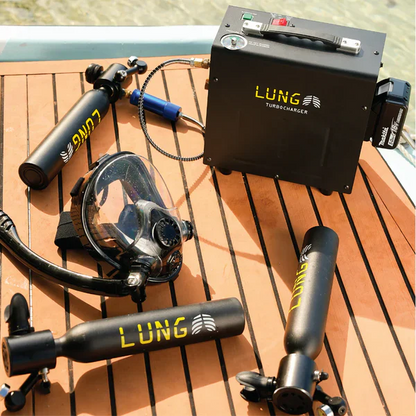 Lung T-500 + Hand Pump + Turbocharger + Sub-Mask